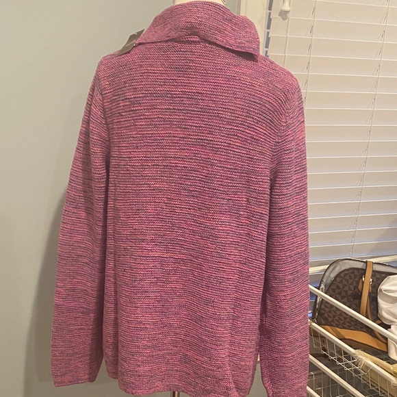 J. Jill Pink Cowl Neck Sweater - Picture 5 of 11